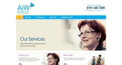 Desktop Screenshot of aiw.org.uk