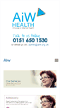 Mobile Screenshot of aiw.org.uk